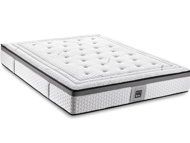 Materasso Sinfonia-Bi-Comfort a molle insacchettate e memory di Morfeus