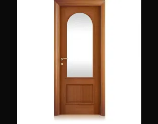 Porta per interni Arca in Tanganika con Vetro di Ferrero Legno