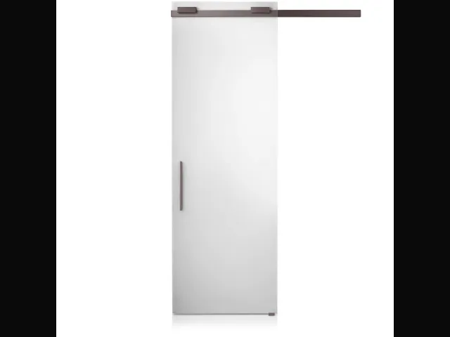 Porta scorrevole per interni Cristal Air in cristallo di Ferrero Legno
