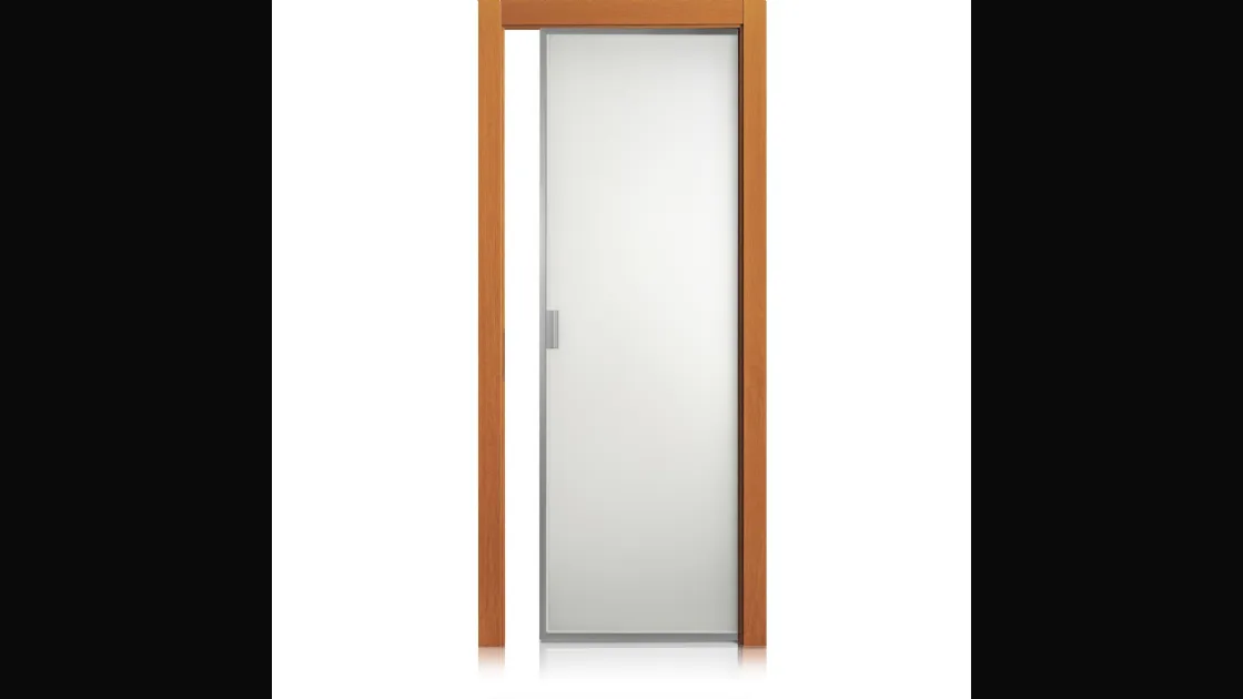 Porta per interni Cristal Frame finitura Blond di Ferrero Legno