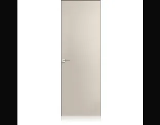 Porta per interni Equa Zero in laccato Tortora di Ferrero Legno