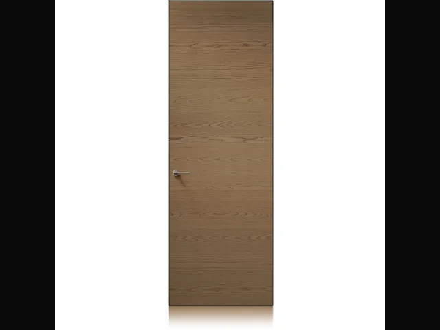 Porta per interni Exit Zero in legno finitura Iride Corda di Ferrero Legno
