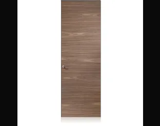 Porta per interni Exit Zero in Noce Canaletto di Ferrero Legno