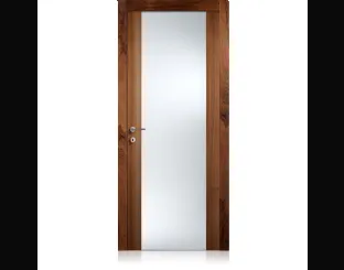 Porta per interni Glass in Noce con Vetro di Ferrero Legno