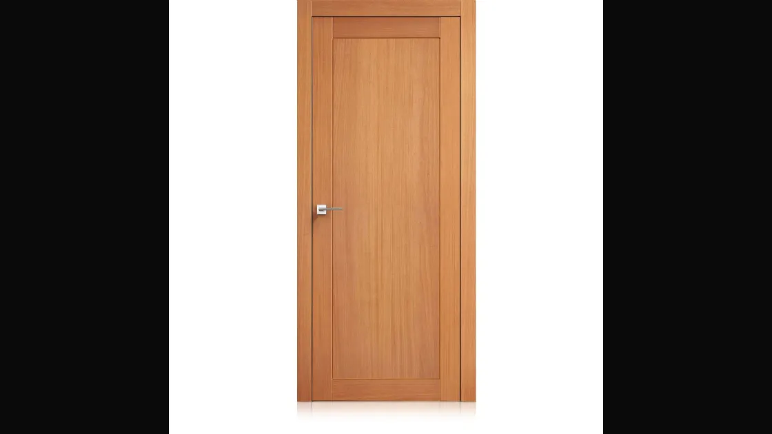 Porta per interni battente Intaglio0 finitura Blond di Ferrero Legno