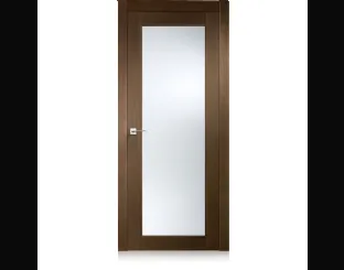 Porta per interni Intaglio 0 in Ecorovere Nut di Ferrero Legno