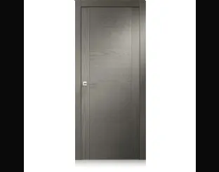 Porta per interni a battente Intaglio1 in Ecorovere Grigio di Ferrero Legno