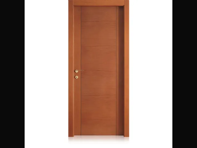 Porta per interni Intaglio 1 in Tanganika di Ferrero Legno