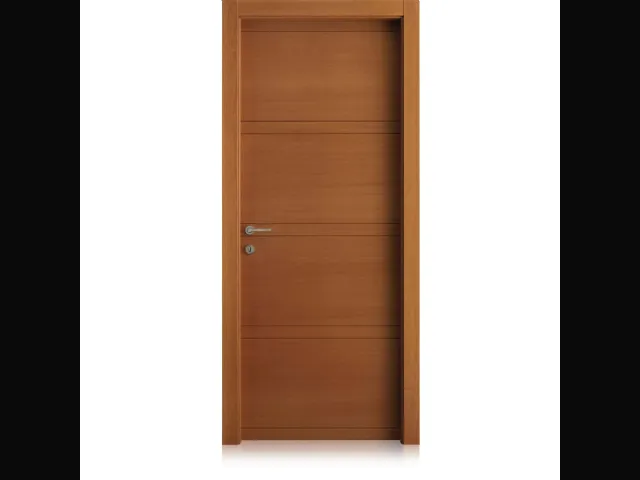 Porta per interni Intaglio 10 finitura Blond di Ferrero Legno