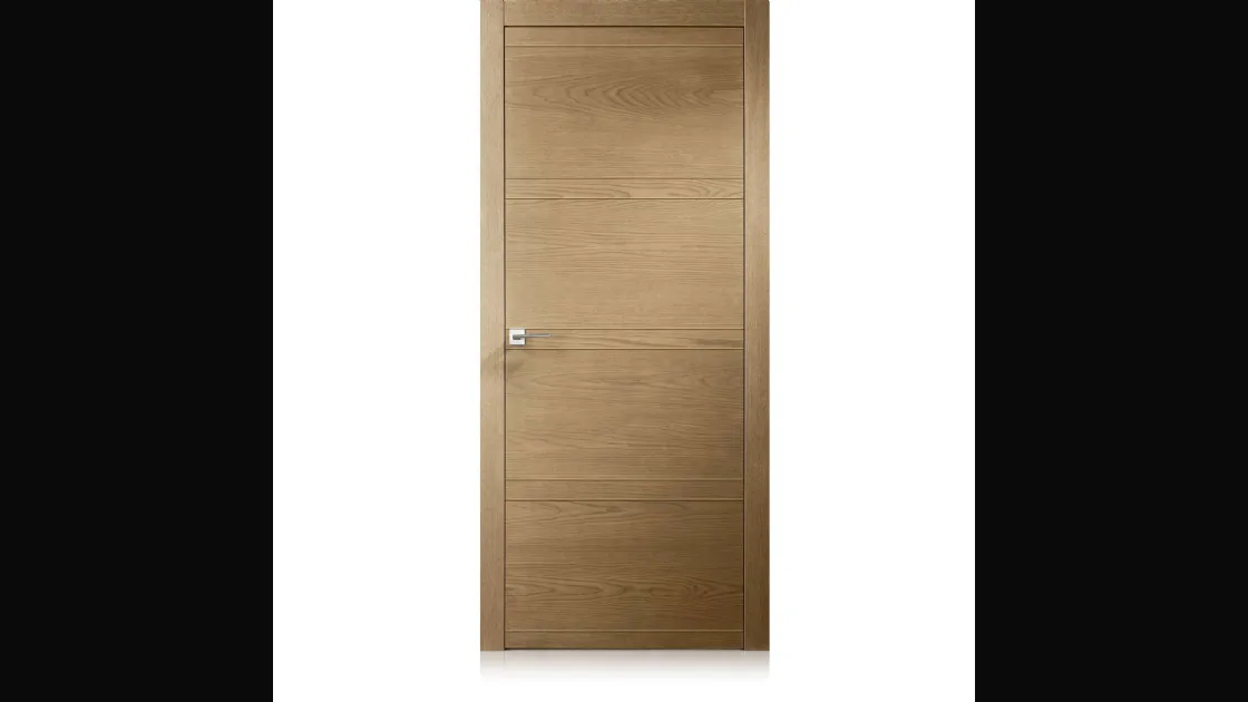 Porta per interni Intaglio 10 in Ecorovere Oro di Ferrero Legno