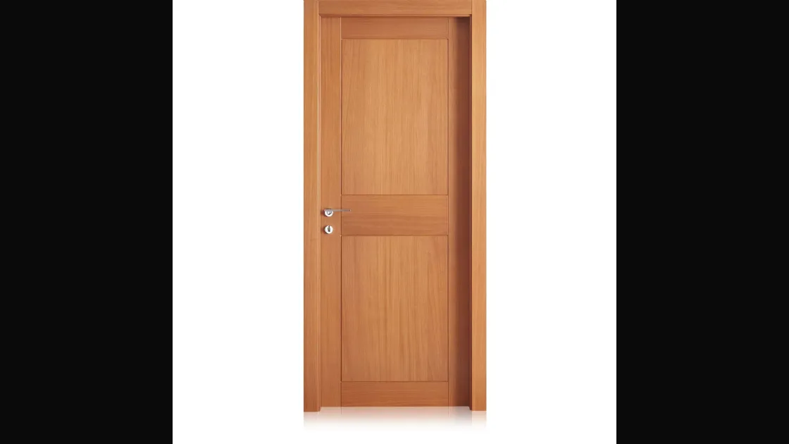 Porta per interni a battente Intaglio2 finitura Blond di Ferrero Legno