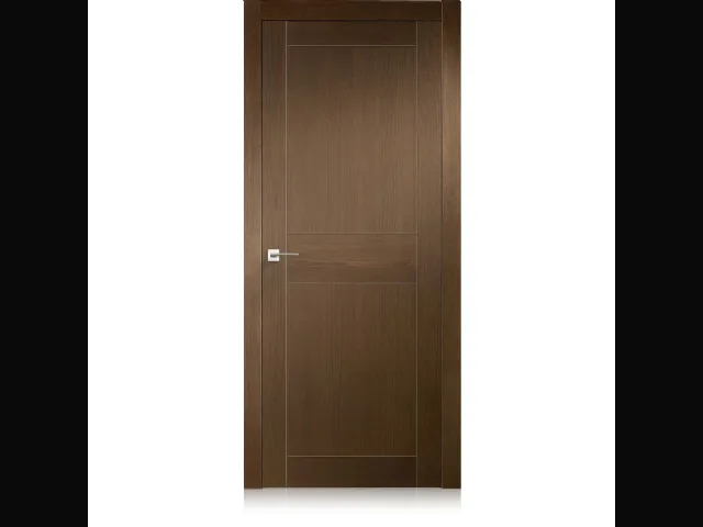 Porta per interni Intaglio 2 in Ecorovere Nut di Ferrero Legno