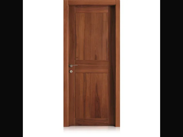 Porta per interni Intaglio 2 in Noce di Ferrero Legno