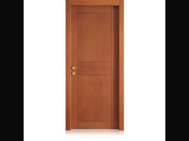 Porta per interni Intaglio 2 in Tanganika di Ferrero Legno