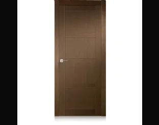 Porta per interni Intaglio 4 in Ecorovere Nut di Ferrero Legno