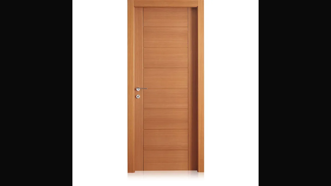 Porta per interni Intaglio 8 finitura Blond di Ferrero Legno