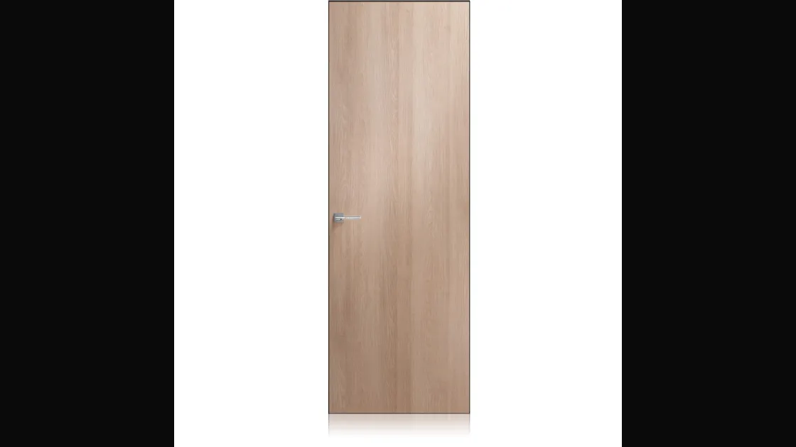 Porta per interni Liss Zero in laminato finitura Rovere Gold di Ferrero Legno