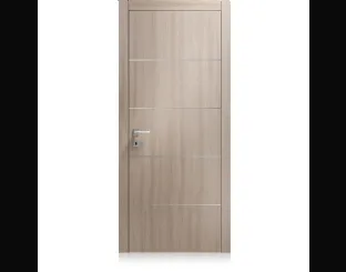 Porta per interni Liss4 in laminato finitura Ontario Cenere di Ferrero Legno