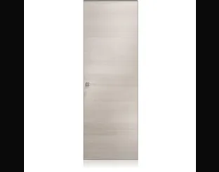 Porta per interni Logica Zero in laminato finitura Otario Perla di Ferrero Legno