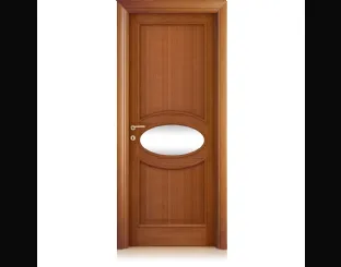 Porta per interni Musa finitura Tanganika con 1 Vetro di Ferrero Legno