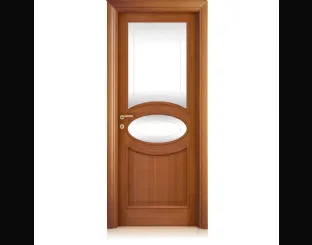 Porta per interni Musa in Tanganika con 2 Vetri di Ferrero Legno