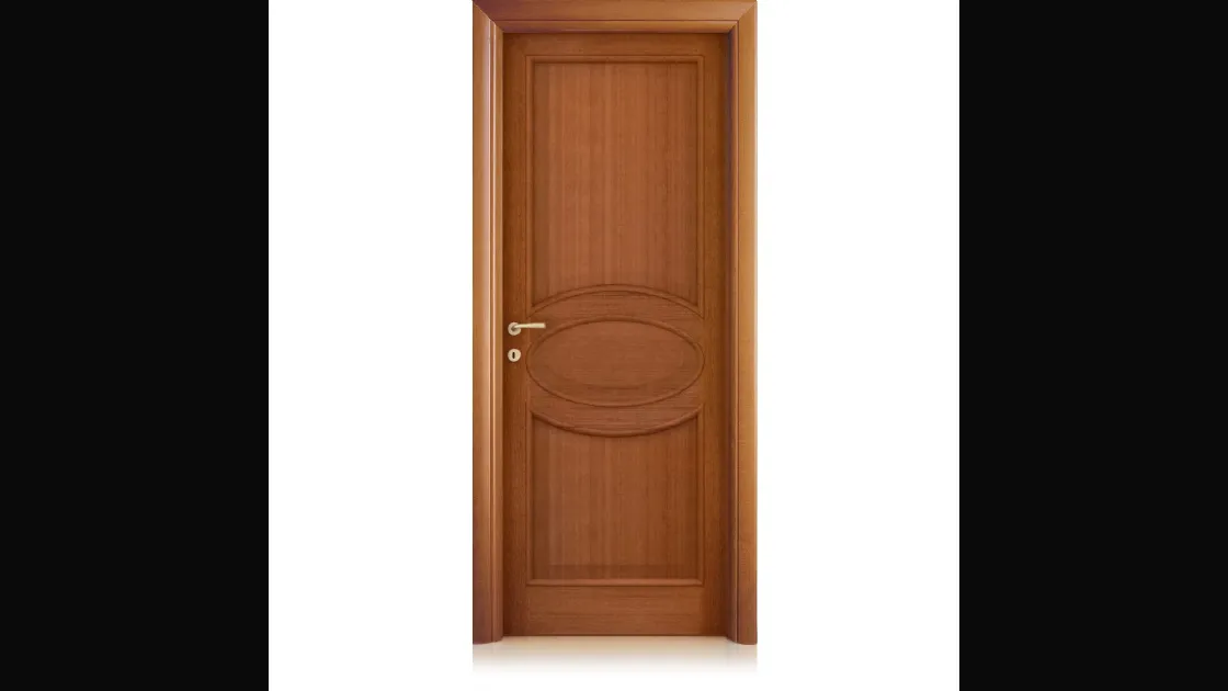 Porta per interni a battente Musa finitura Tanganika di Ferrero Legno