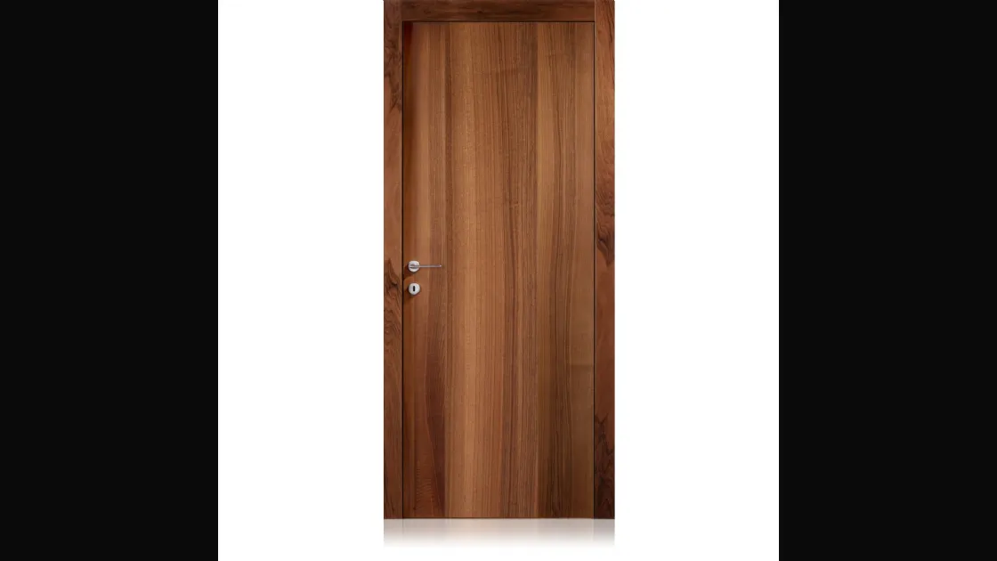 Porta per interni a battente Nova in Noce di Ferrero Legno