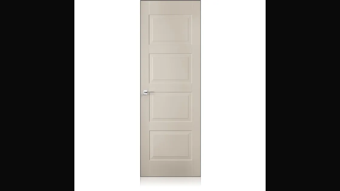 Porta per interni Suite29 Zero in laccato opaco Tortora di Ferrero Legno