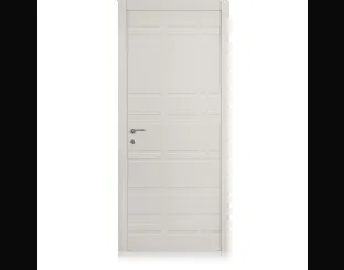 Porta per interni Yncisa Tartan in laccato opaco Grigio di Ferrero Legno