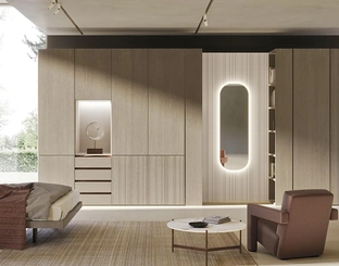 Armadio con ante battenti Comp N04A di Mobilgam