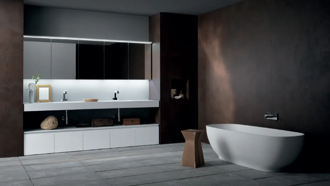 Mobile bagno da appoggio INK NK04 di Compab
