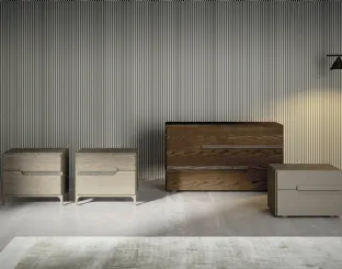 Gruppo Notte in legno Ariel Plus di Mobilgam