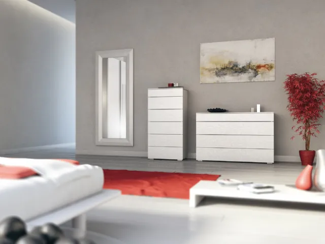 Comò e Cassettiera in legno Wide di Fratelli Elli