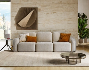 Divano lineare con sedute allungabili Susa di Le Comfort