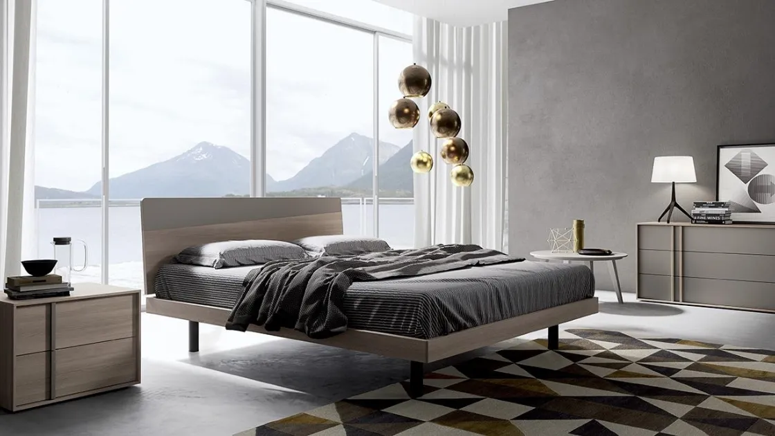 Letto Alfa Fred di Spagnol Mobili