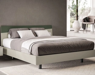 Letto con testiera Fred di Spagnol Mobili