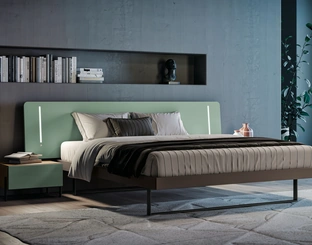 Letto matrimoniale Jerry di Spagnol Mobili