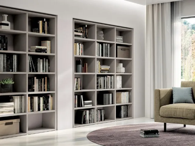 Libreria Living 808 di Spagnol Mobili
