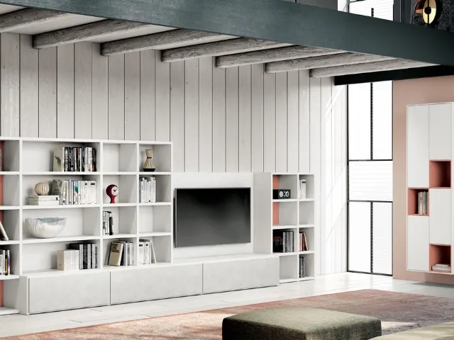 Libreria Living 835 di Spagnol Mobili