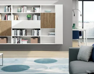 Libreria Living 845 di Spagnol Mobili