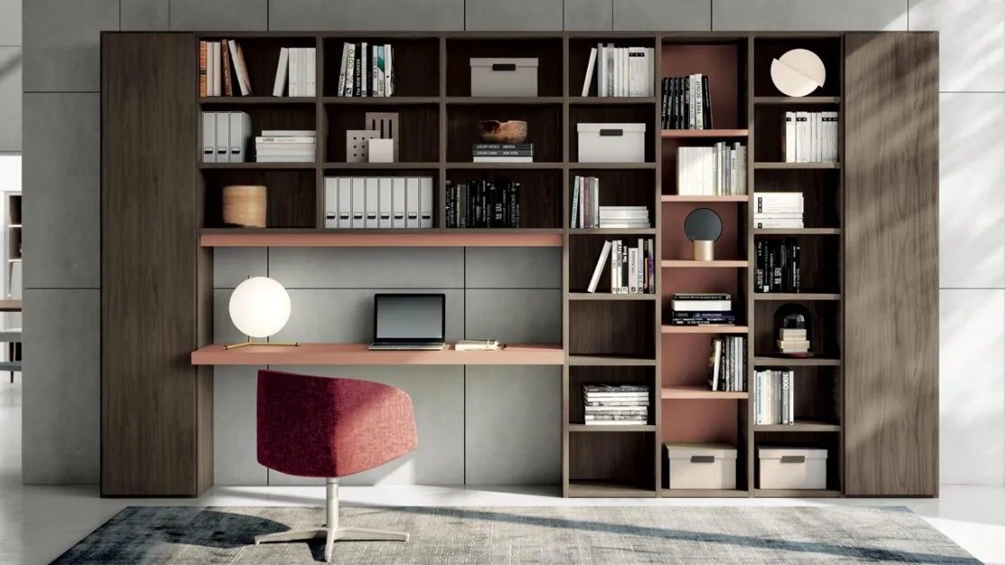 Libreria Living 802 di Spagnol Mobili