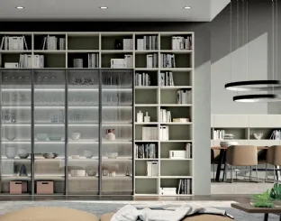 Libreria Living 833 di Spagnol Mobili