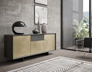 Madia Horizon Zen 974 in laccato spazzolato di Mobilgam