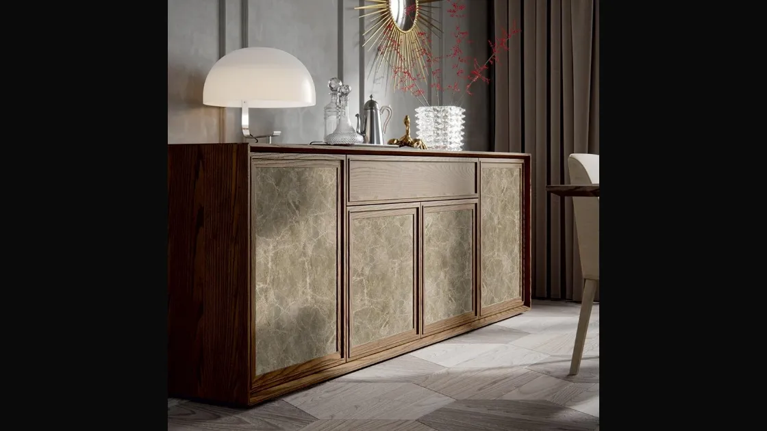 Madia Zenith Zen 04 in legno e laminato di Mobilgam