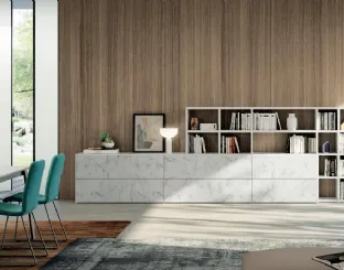 Parete Attrezzata Living 836 di Spagnol Mobili