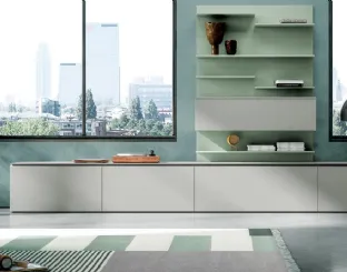 Parete Attrezzata Living 837 di Spagnol Mobili