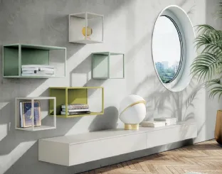 Parete Attrezzata Living 838 di Spagnol Mobili