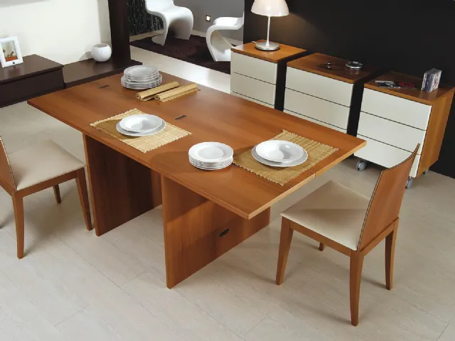 Tavolo allungabile Consolle in legno di Fratelli Elli