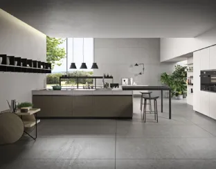 Cucina Moderna lineare DJ 02 in melaminico di Dibiesse