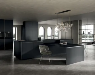 Cucina Moderna in laccato opaco Filo 02 di Dibiesse